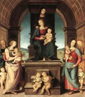 Perugino, Pietro - The Family of the Madonna